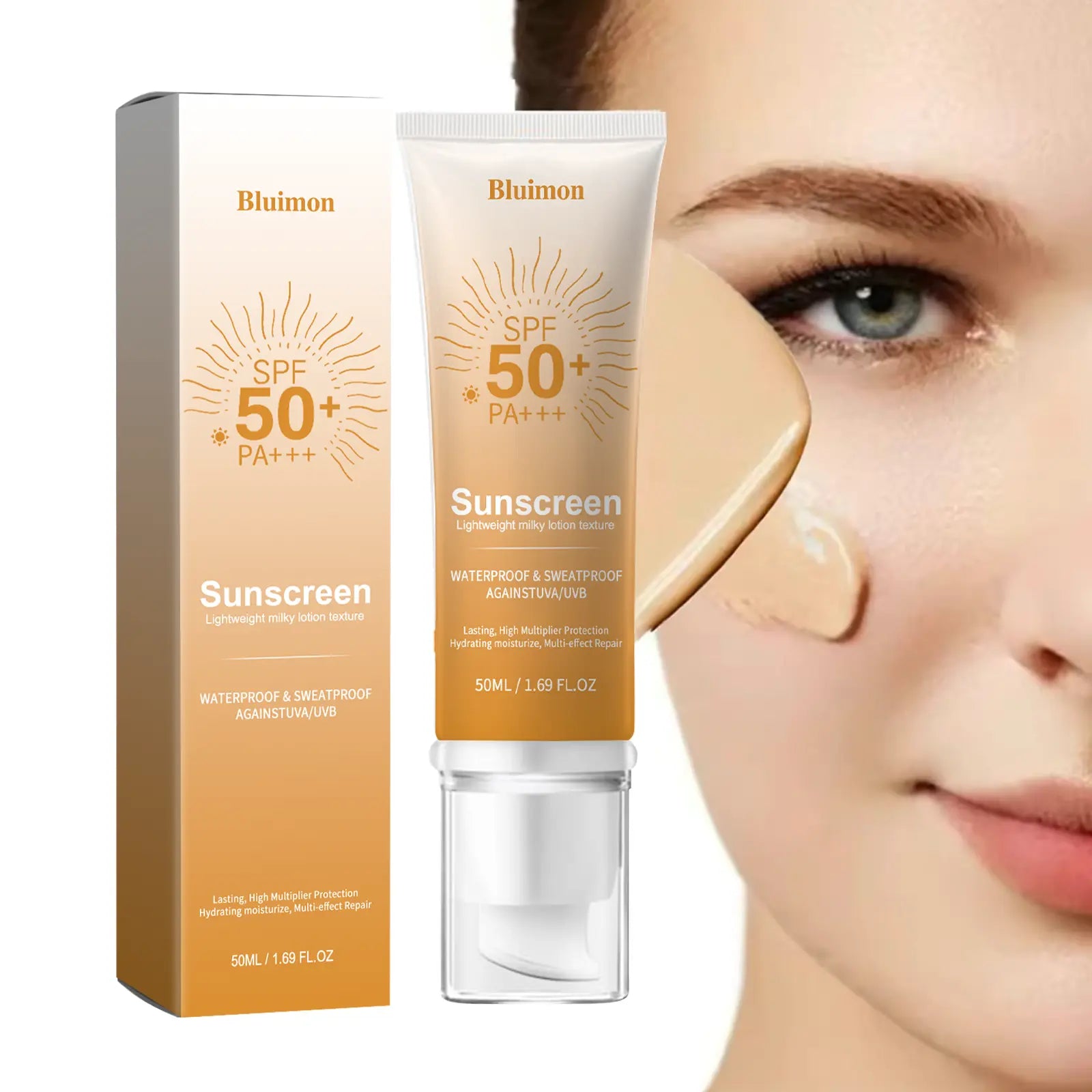 Tinted Face, to Prevent Sunburn and Tanningprotector Solar Con Color Anti-Sunburn & Moisturizing Spf 50 Guard Perfect Summer Season, Effective Anti-Aging Protection -Your Ultimate Sun Caresolution.Skincare Facial Broad Spectrum Tone-Up #Summervibes Summer