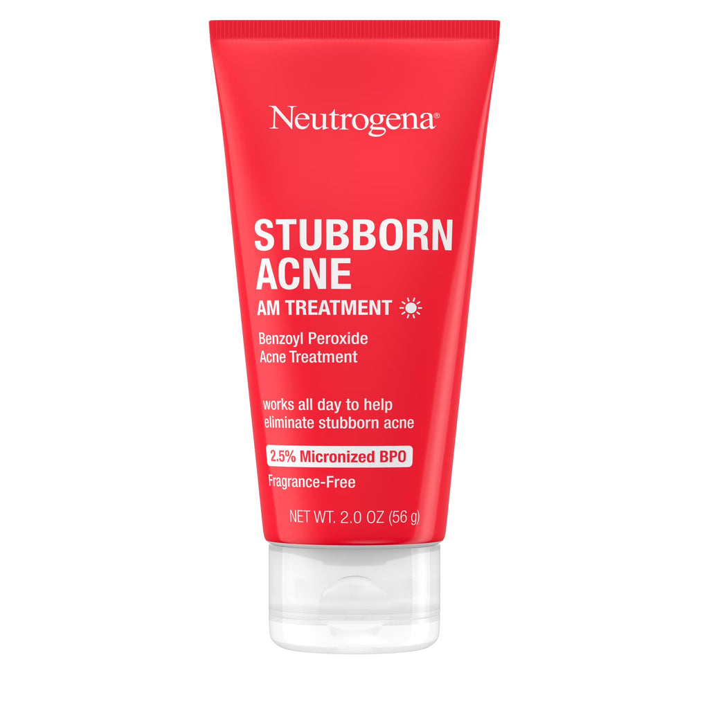 Powerful Stubborn Acne AM Treatment with 2.0% Benzoyl Peroxide - 2 Oz