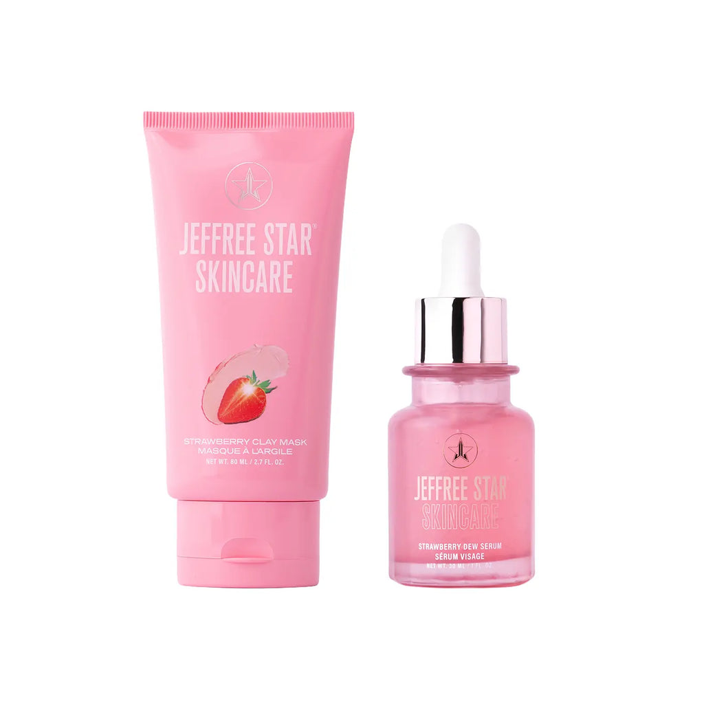 Refine & Radiate Duo - Includes Strawberry Dew Serum & Strawberry Clay Mask