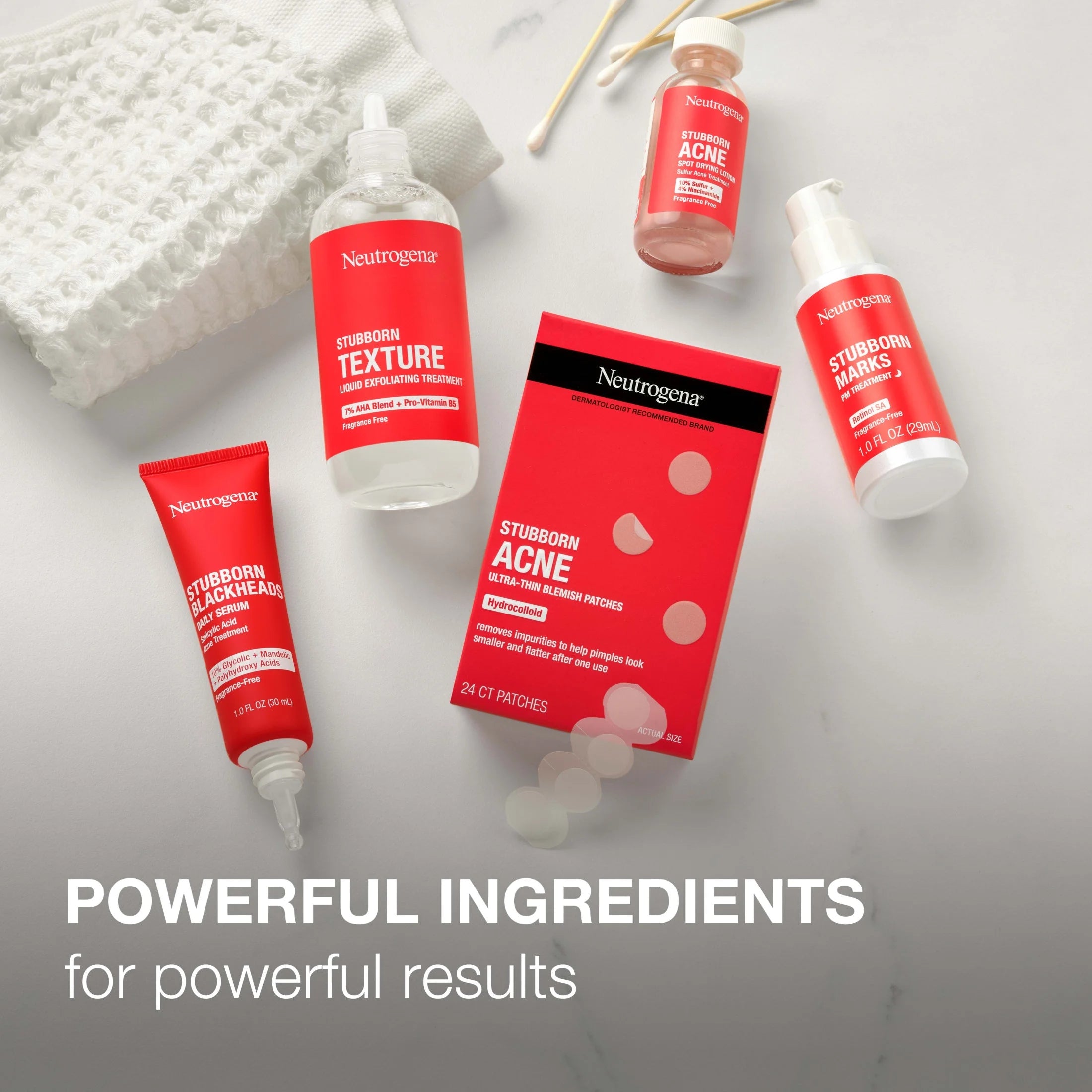 Powerful Stubborn Acne AM Treatment with 2.0% Benzoyl Peroxide - 2 Oz