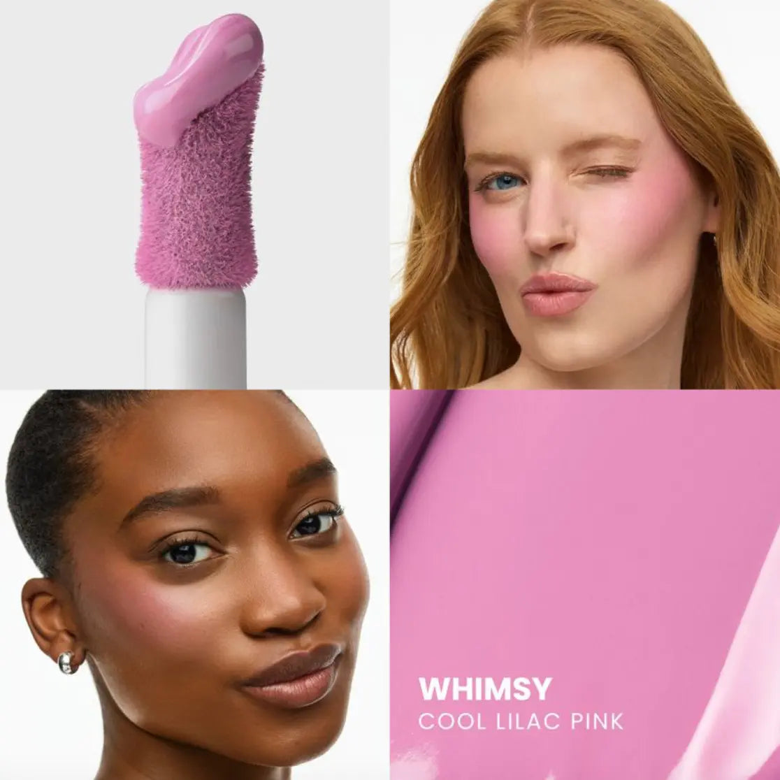 Wonderskin Wonder Blading All-Day Blush Stain | Long-Lasting Liquid Blush (12H Wear) | High Pigment, Blendable, Transfer-Proof | 6 Shades
