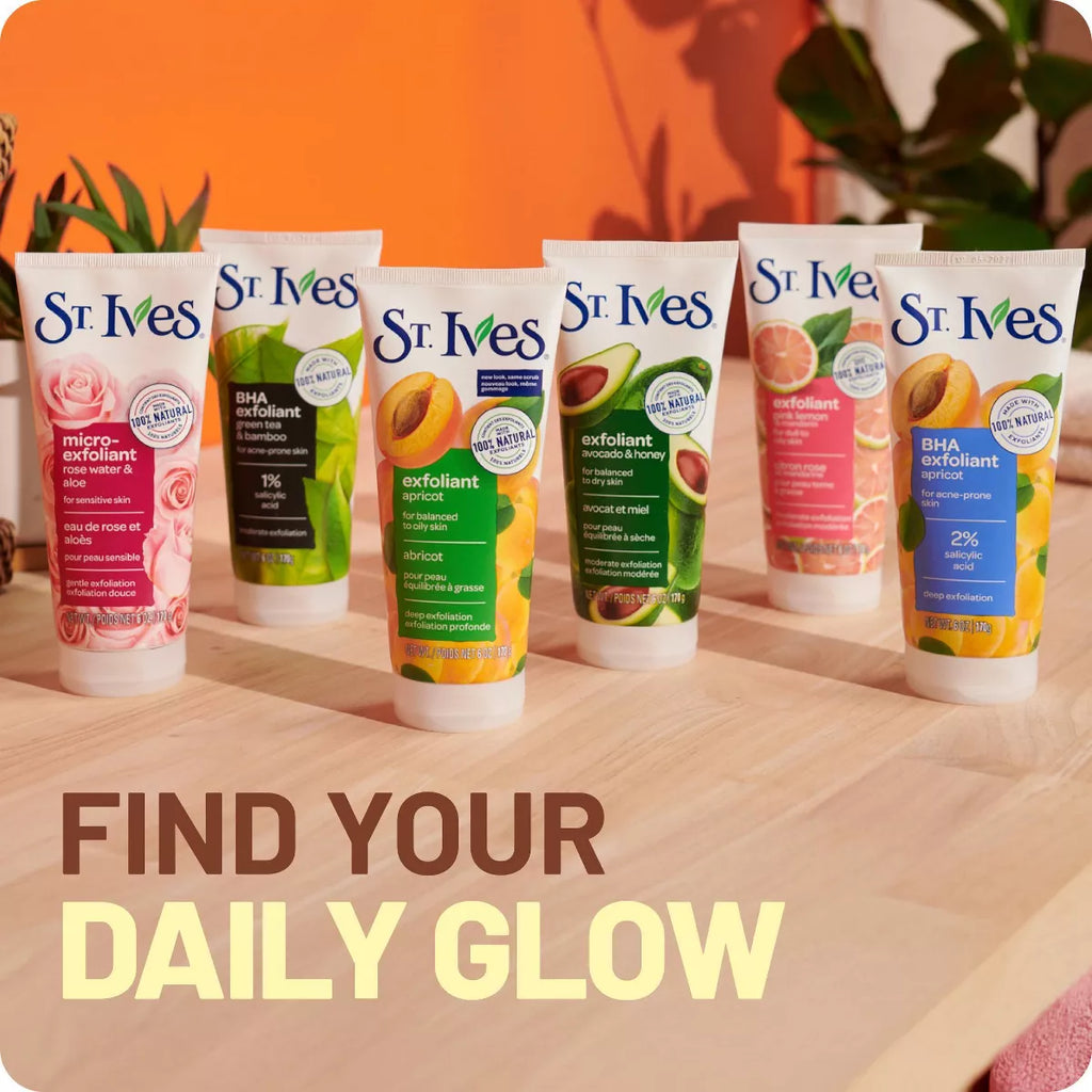 St. Ives BHA Apricot Face Exfoliant for Acne Prone Skin