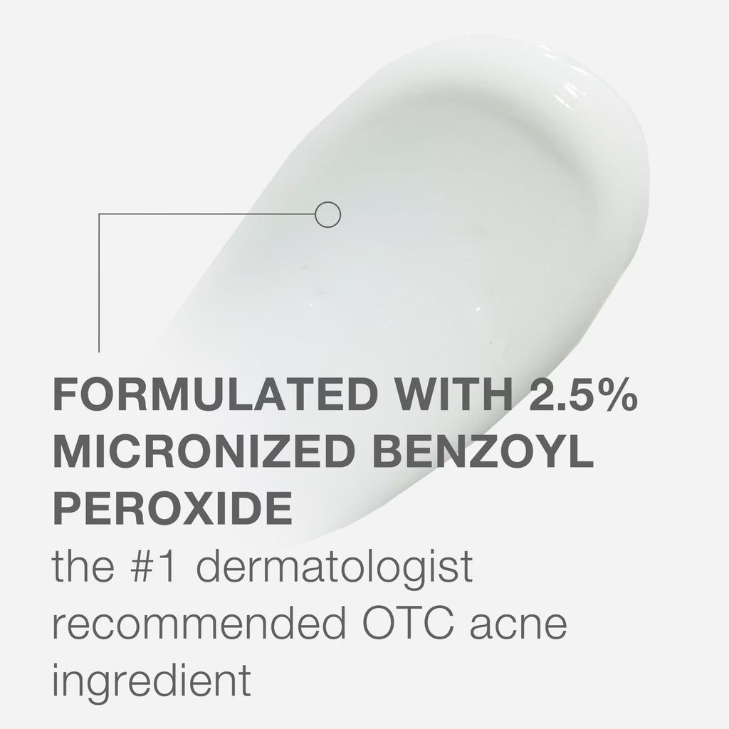 Powerful Stubborn Acne AM Treatment with 2.0% Benzoyl Peroxide - 2 Oz