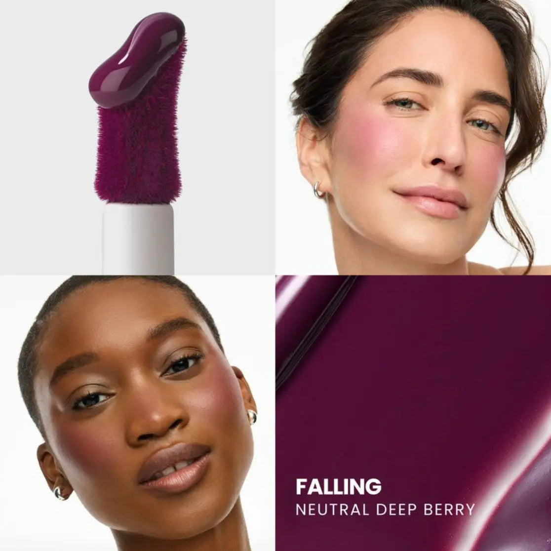 Wonderskin Wonder Blading All-Day Blush Stain | Long-Lasting Liquid Blush (12H Wear) | High Pigment, Blendable, Transfer-Proof | 6 Shades