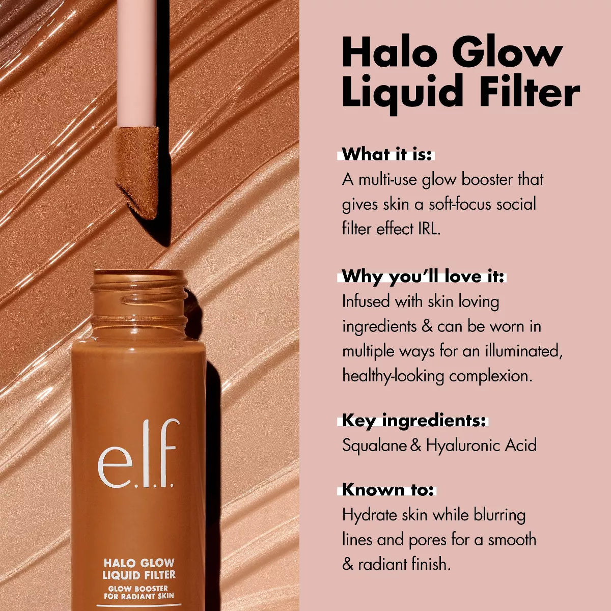 E.L.F. Halo Glow Liquid Filter Highlighter 