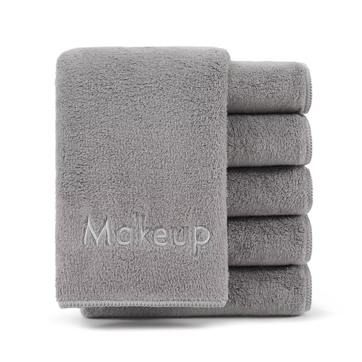 Arkwright Makeup Remover Fingertip Towels (Pack of 6) - Soft Coral Fleece Microfiber