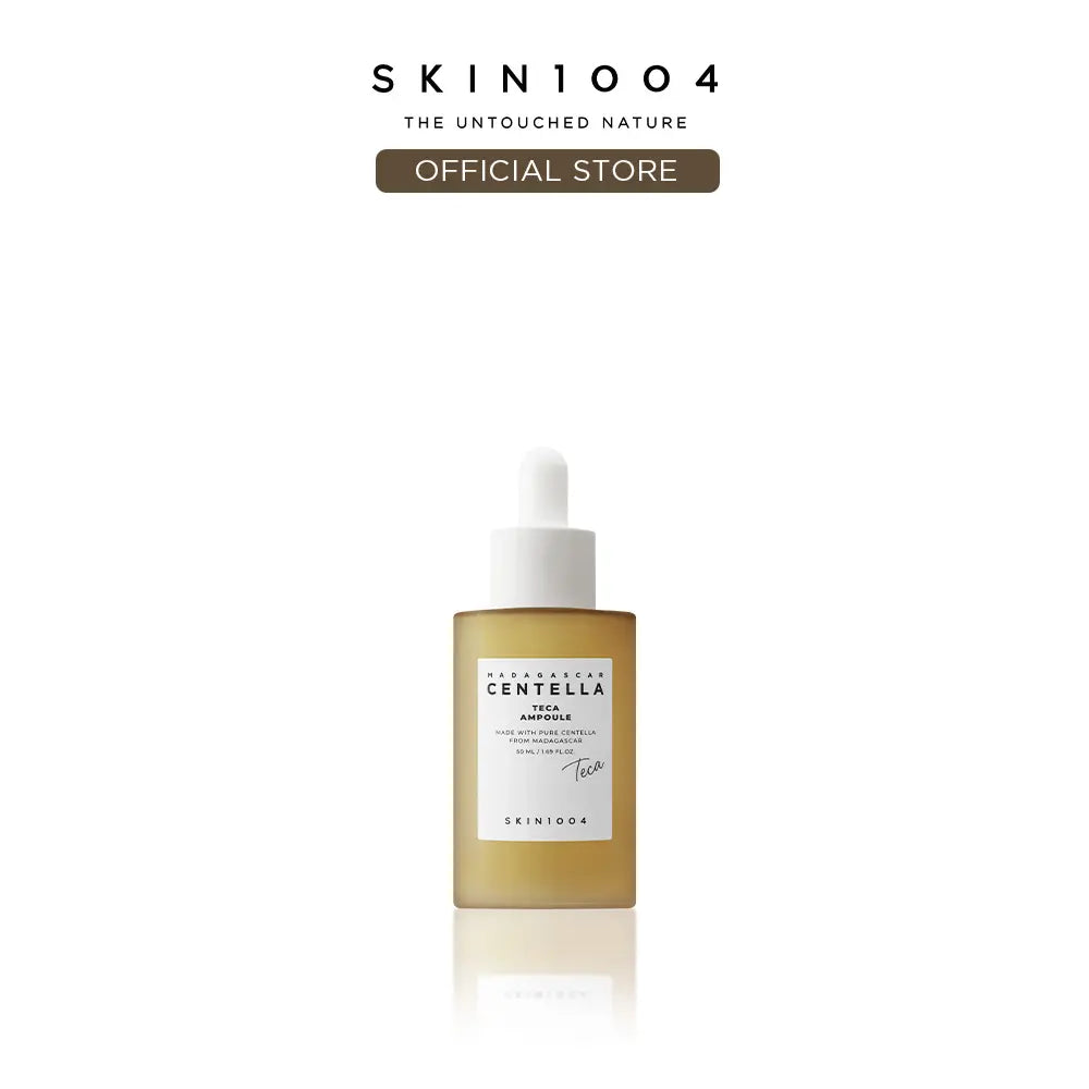 [SKIN1004 Official Shop] SKIN1004 Madagascar Centella Teca Ampoule (50Ml) - High-Purity Centella TECA Serum for Fine Line Appearance & Stressed Skin Support for Sensitive Skin