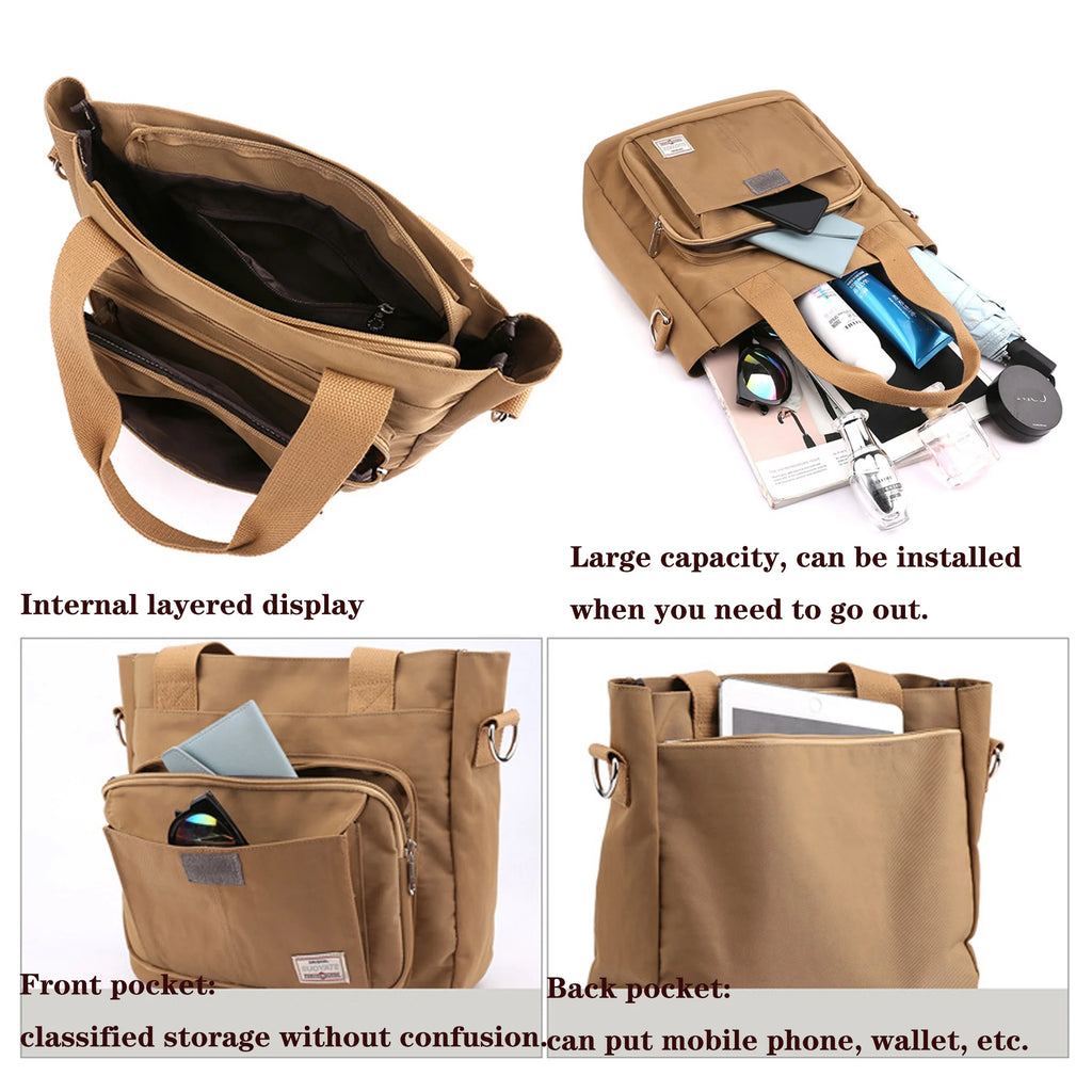 Women's Tote and Crossbody Bags - High-Quality, Large Capacity Handbags
